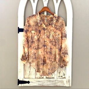 Free People snakeskin tunic